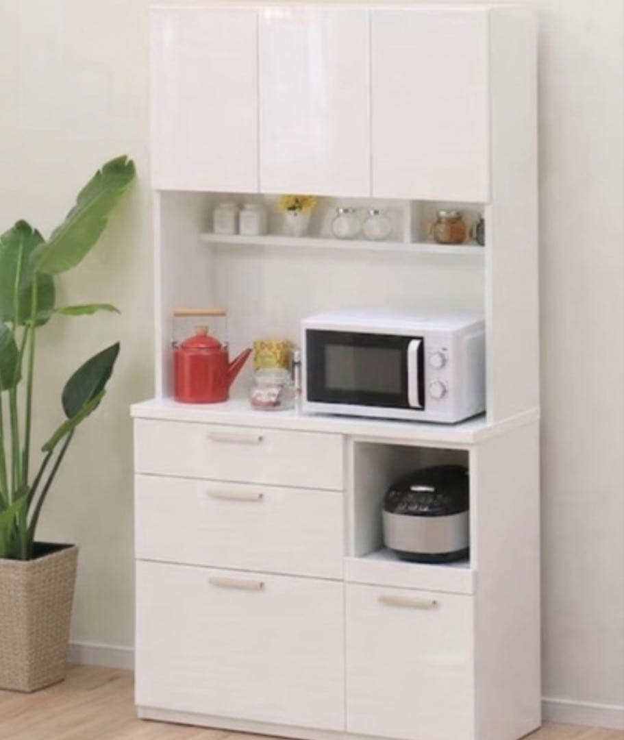 新品同様⭐︎キッチンボード (ソレル 100KB WH) 使用期間1ヶ月未満！美品