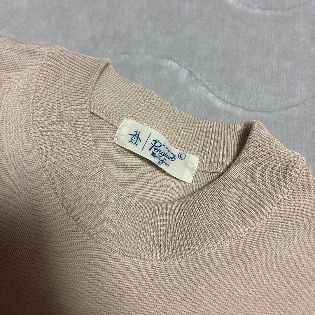 新品　公式 ペンギン バイ マンシングウェア モックネック ニット L