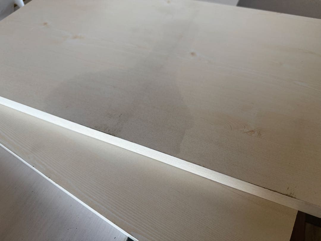 ⭐︎ニトリ おしゃれな食器棚 幅60cm 引取り限定／上下分割／シミ2か所あり