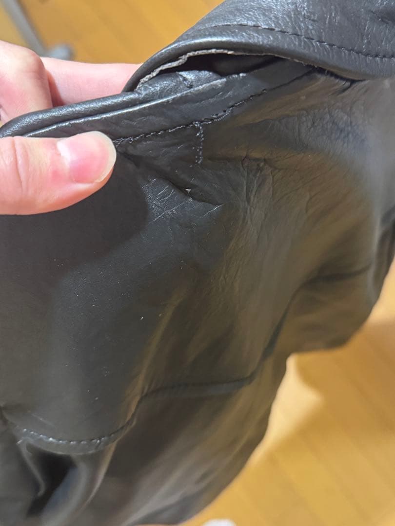 kett ダブルライダース レザージャケット カウハイド バイカー