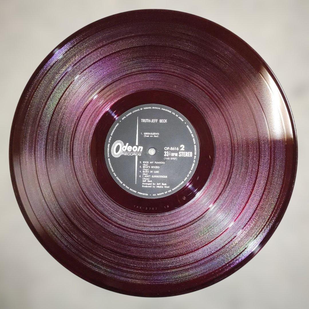 【♦レプリカ帯付き、赤盤ＬＰレコード】ジェフ・ベック／トゥルース