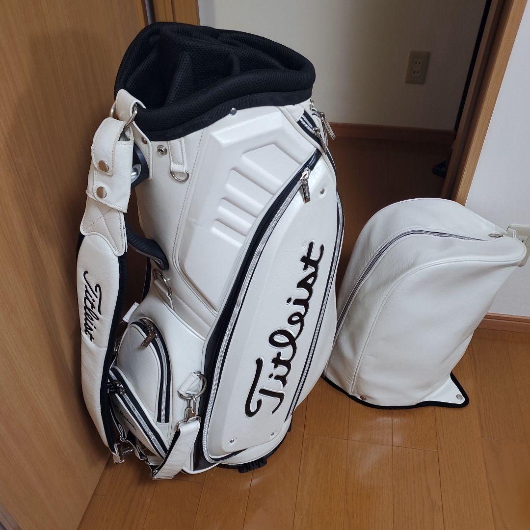 Titleist キャディバッグ 　高級　3点式ベルト　ゴルフバッグ