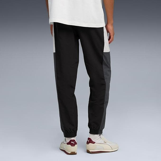 プーマ ESS BLOCK ウーブン パンツ ブラック XL