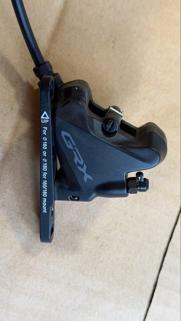 GRX 12速 STIレバー&油圧キャリパー BR-RX400 ST-RX610