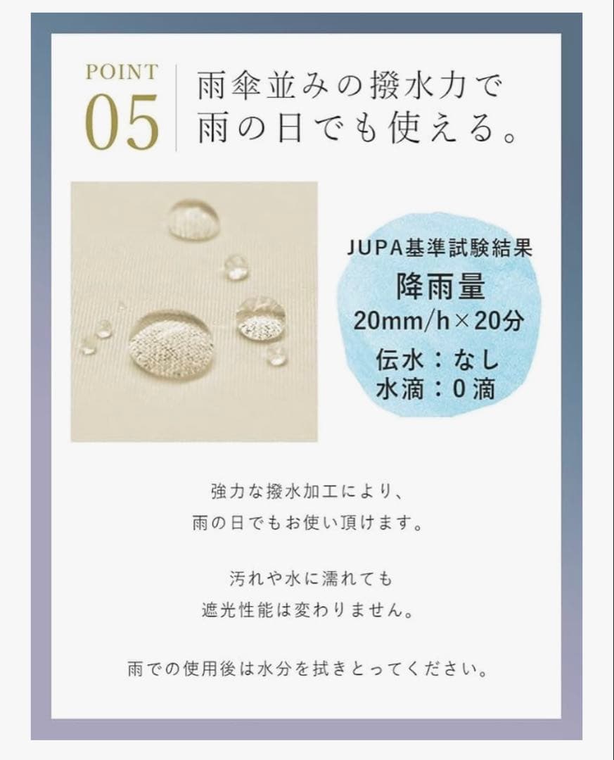 100%遮光 日傘 折りたたみ傘【Rose Blanc】