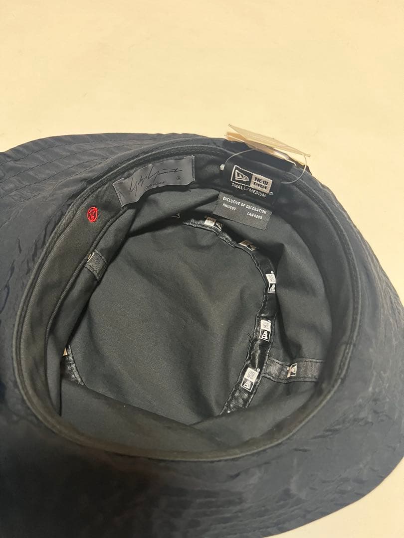 新品 ヨウジヤマモト プールオム ニューエラ 帽子 バケットハット