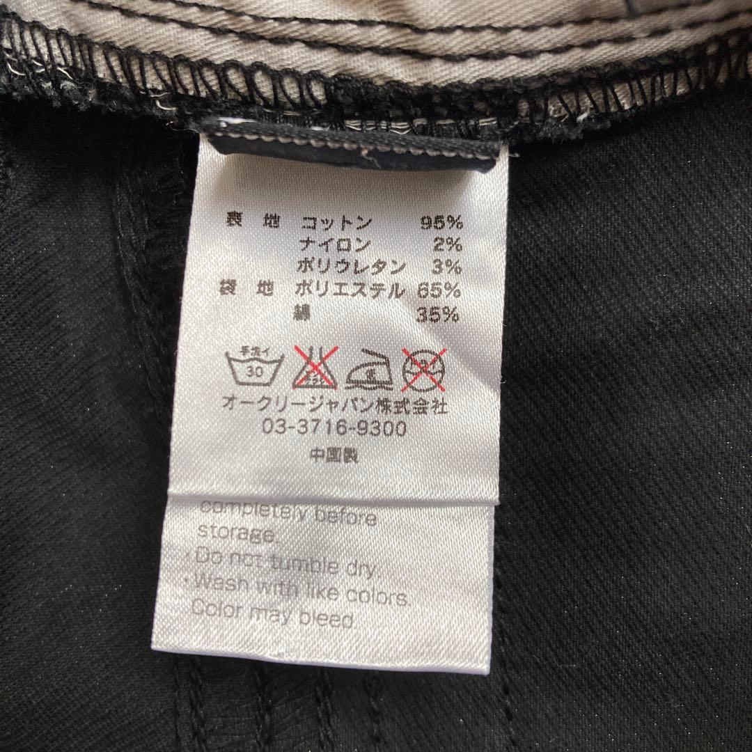 【美品】オークリー Oakley パンツ ゴルフパンツ サイズ32 メンズ黒