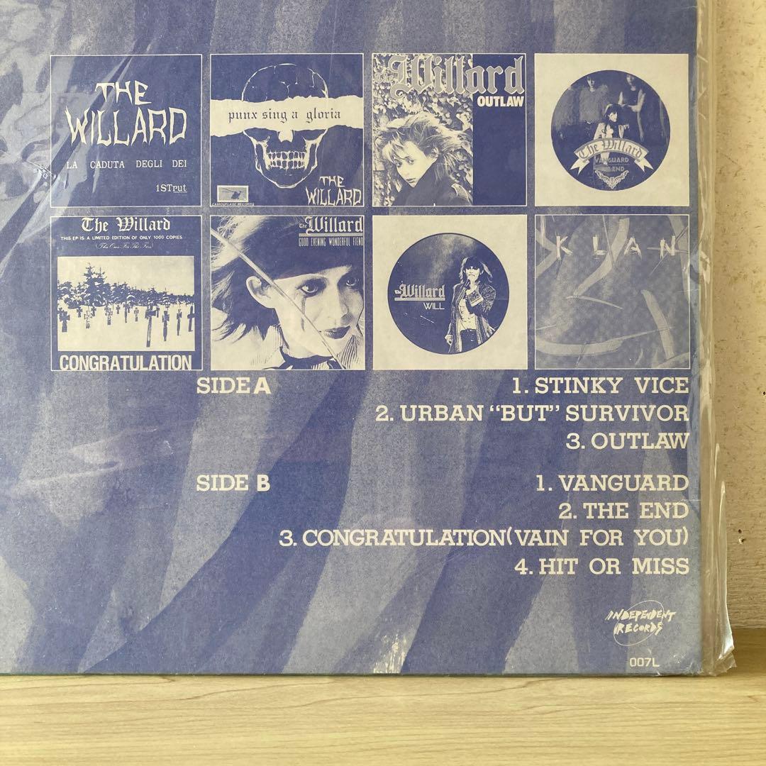 【THE  WILLARD】「ＩＮＤＩＥＳ」（レコード）