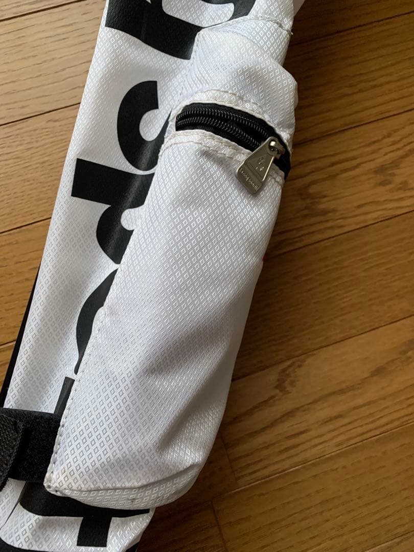 ホワイト ゴルフバッグ スタンド機能付き