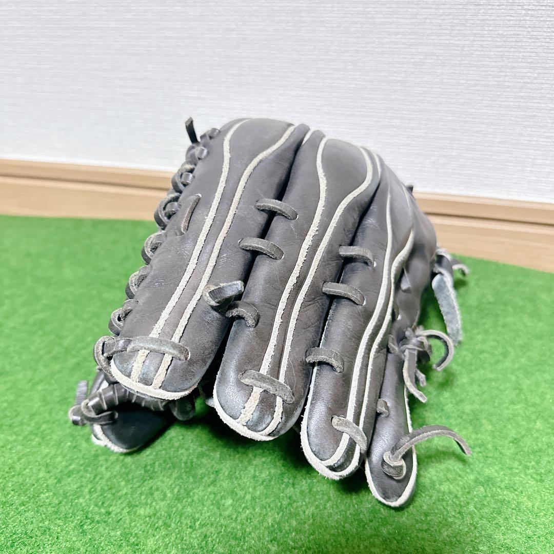 美品 アシックス ゴールドステージ 外野手用 軟式 グローブ スピードテック