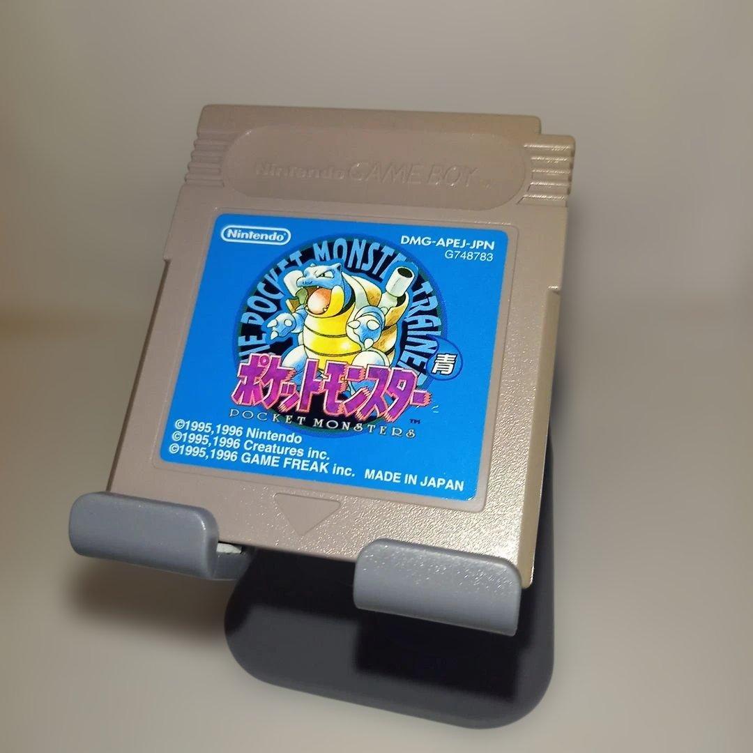 ポケットモンスター青　箱、説明書、マップあり　動作確認済み