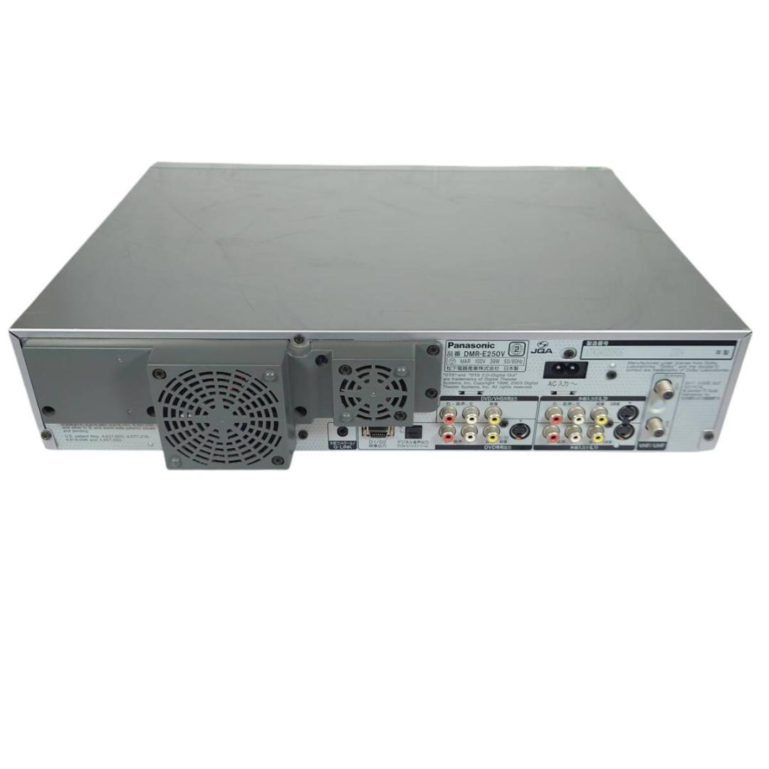訳あり☆パナソニック DMR-E250V HDD内蔵VHS一体型DVDレコーダー