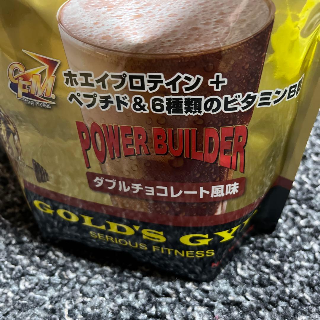 [新品未開封] GOLD GYMホエイプロテイン　ダブルチョコレート風味