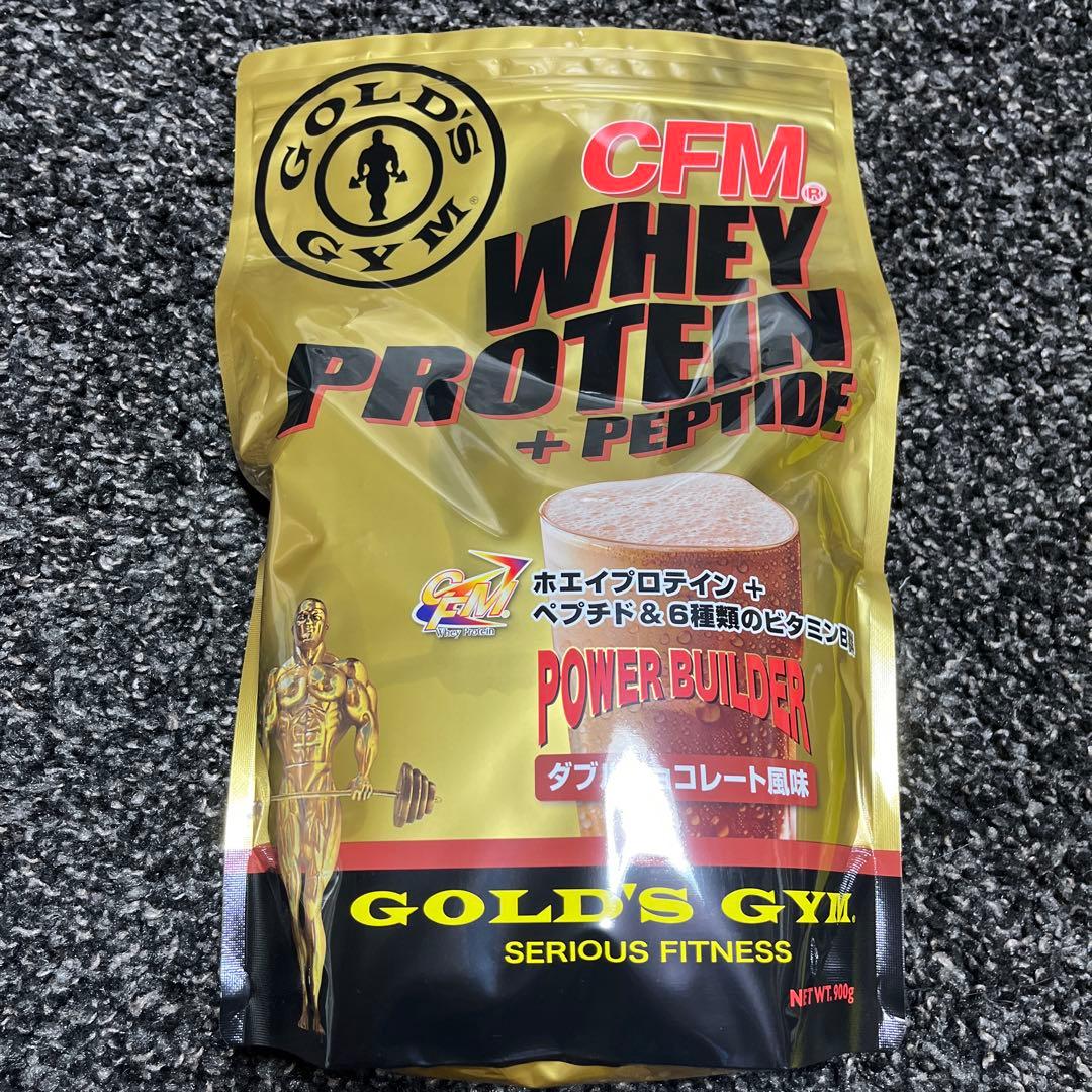 [新品未開封] GOLD GYMホエイプロテイン　ダブルチョコレート風味