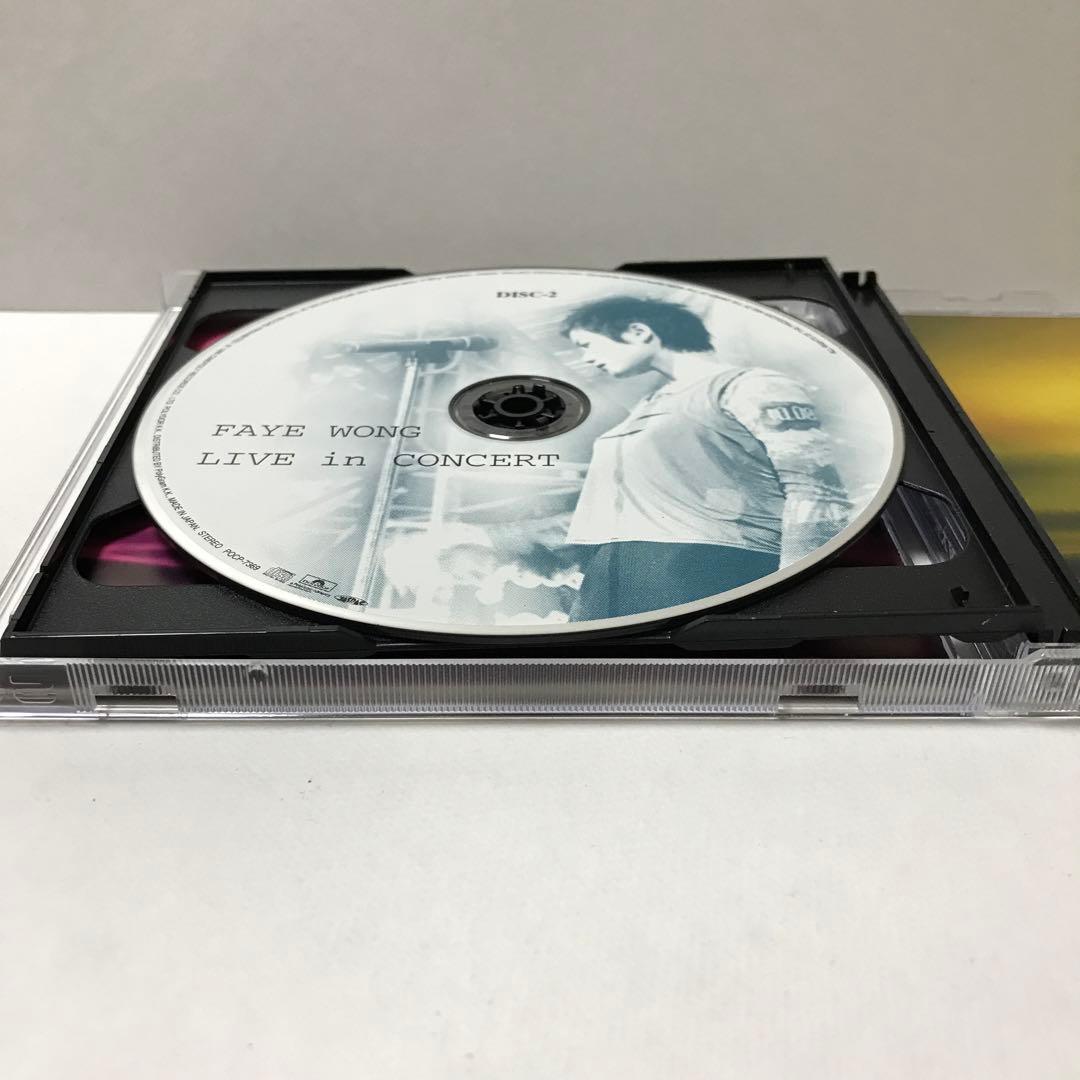 日本盤CD フェイ・ウォン/ライヴ・イン・コンサート