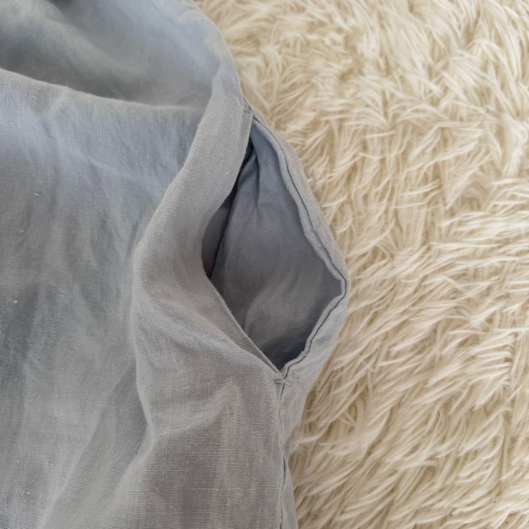 完売品✨サマンサモスモス×kazumi リネン2way前後着ロングワンピース