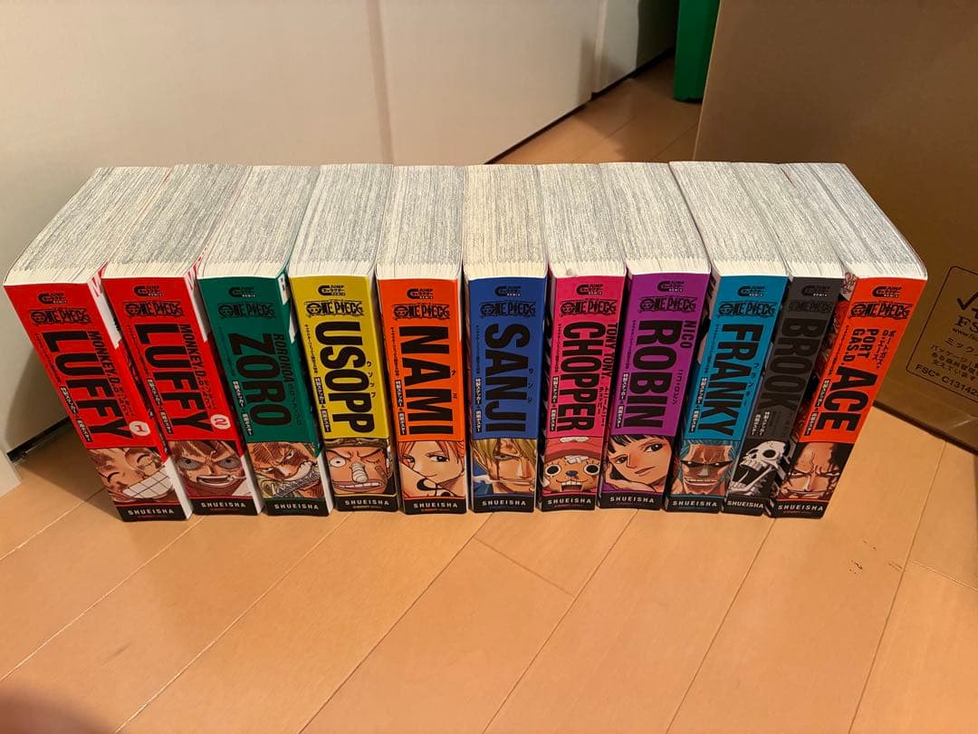 ONE PIECE ジャンプキャラクターリミックス　全巻11冊セット