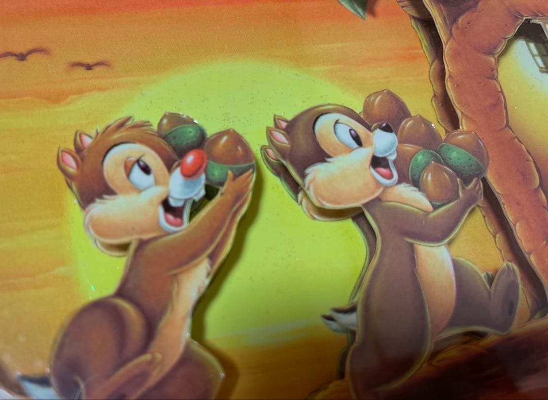 【最終価格】Chip&Dale チップとデール 絵画 レア品 ディズニー