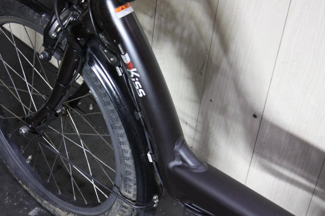 ヤマハPAS Kiss mini XOT5-0006 20型8.7AH 3段茶色