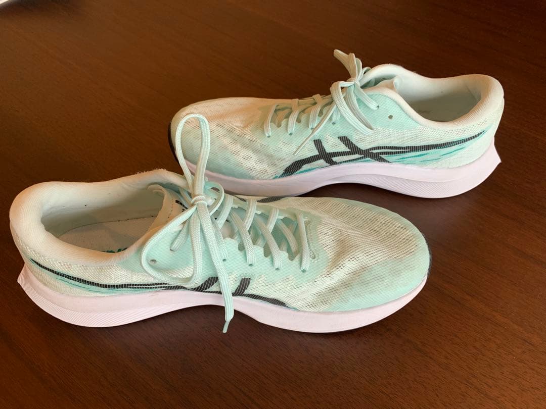 asics FlyteFoam ランニングシューズ ミントグリーン25.5㎝