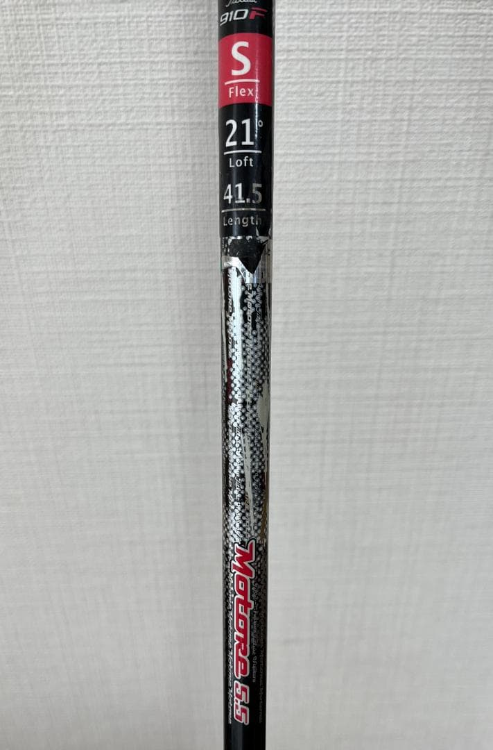 タイトリスト910F 7番ウッド21° MOTORE S ヘッドカバー有
