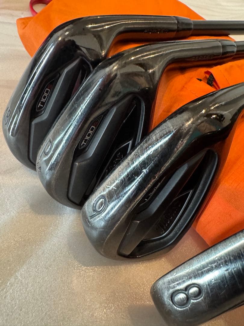 タイトリスト T100・S ブラックアイアン　2019 8本セット限定