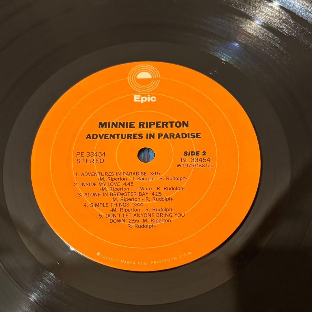 レコード Minnie Riperton レアグルーヴ ソウル ファンク ジャズ