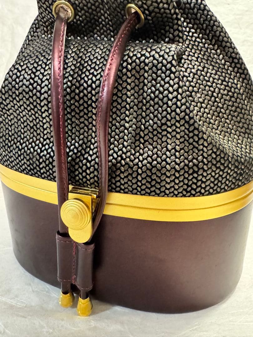 高級　草履バッグセット　和装　23.5㎝　一度使用　新品同様　ワインレッド