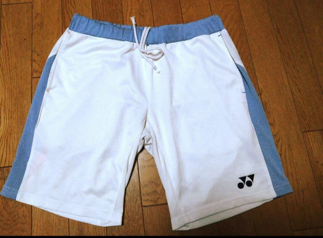 YONEXヨネックスホワイト系ハーフパンツL
