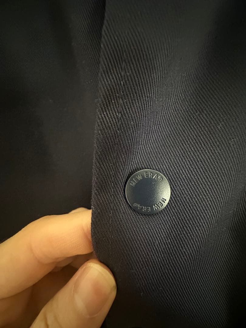 NEW ERA × NY ヤンキース スタジャン風 ジャケット（ネイビー）