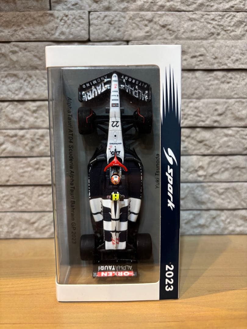 スパーク 1/43 2023 Bahrain アルファタウリ AT04 角田裕毅