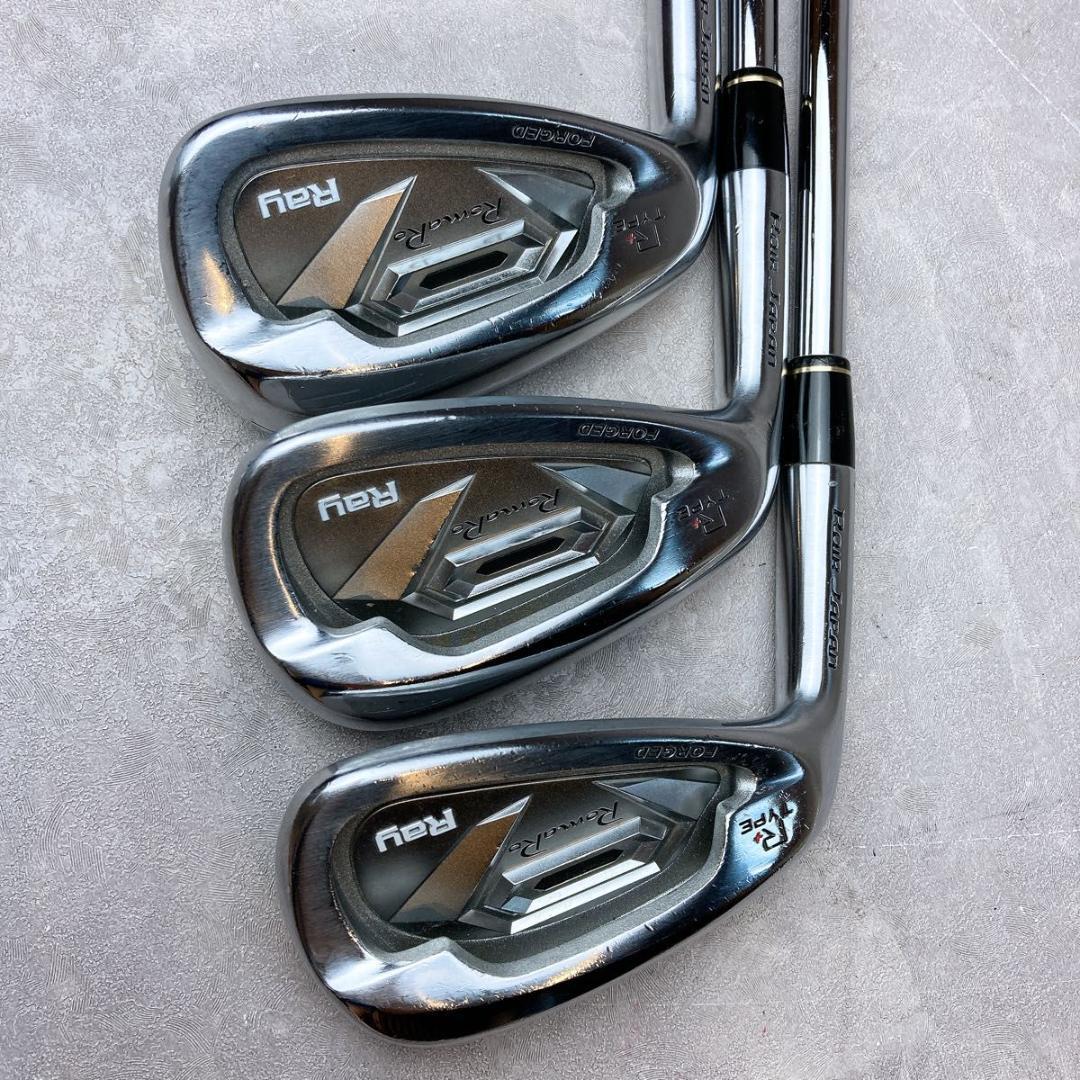 希少　レフティ　RomaRo Ray Rプラス アイアンセット　R 左用