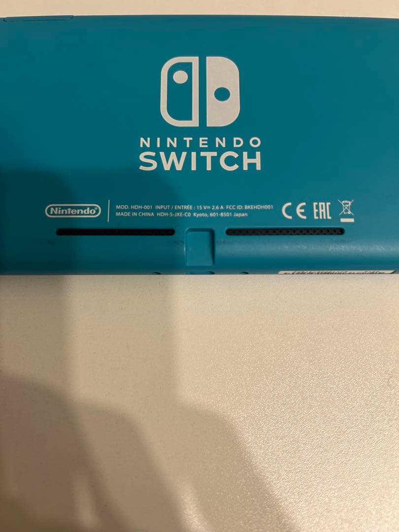 Switch Lite ターコイズブルー 充電器付き フィルム付き