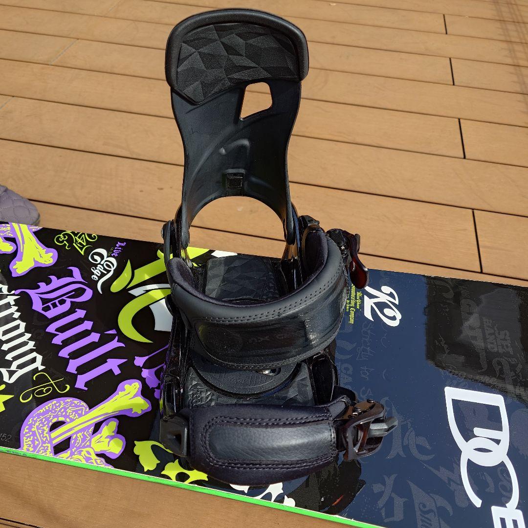 スノーボード2点セット　K2 板　head ビィンディング　初心者向け