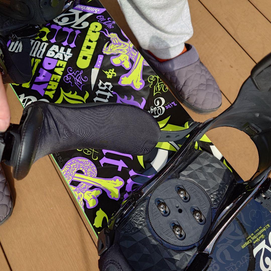 スノーボード2点セット　K2 板　head ビィンディング　初心者向け