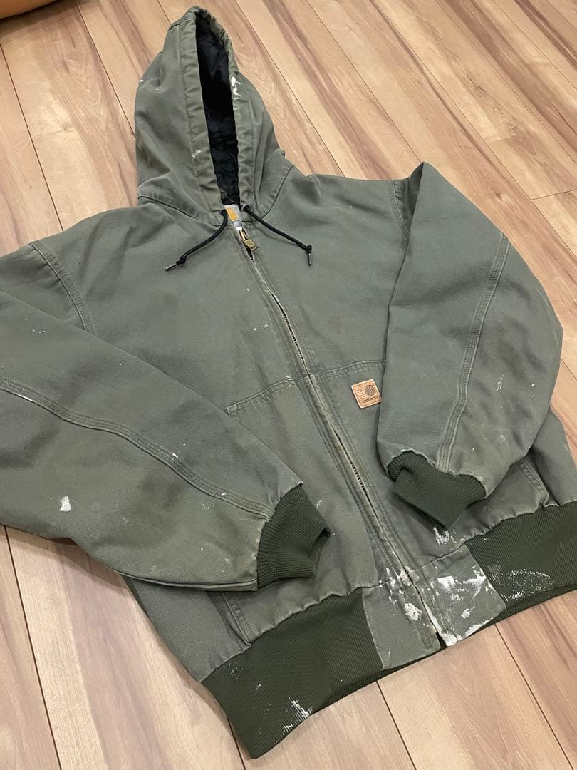Carhartt アクティブジャケット　モスグリーン
