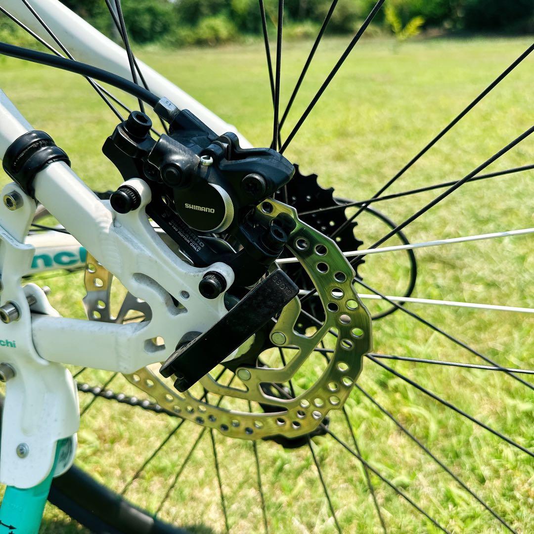 美品　2017年　Bianchi　カメレオン3　クロスバイク　ビアンキ