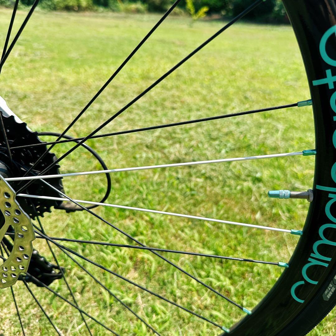 美品　2017年　Bianchi　カメレオン3　クロスバイク　ビアンキ