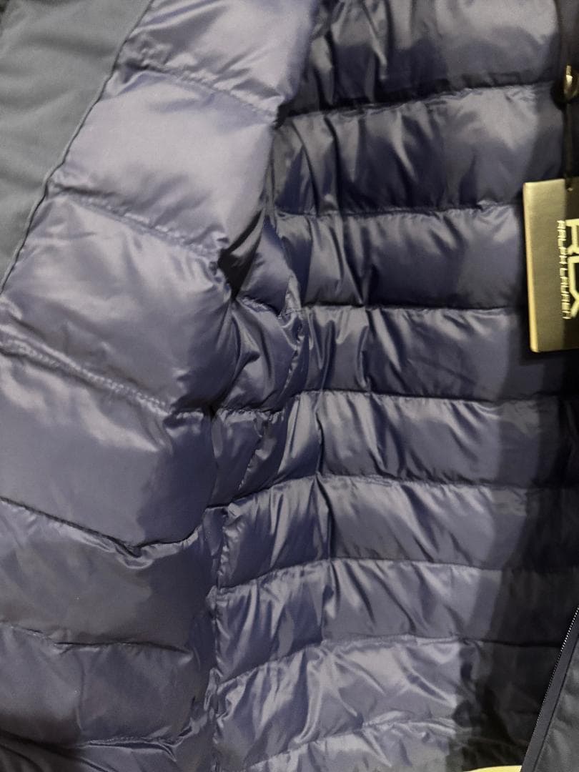 RLX ポロゴルフ インターロックフーデッドジャケット 中綿 サイズXS 新品