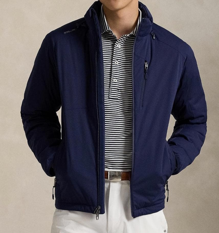 RLX ポロゴルフ インターロックフーデッドジャケット 中綿 サイズXS 新品