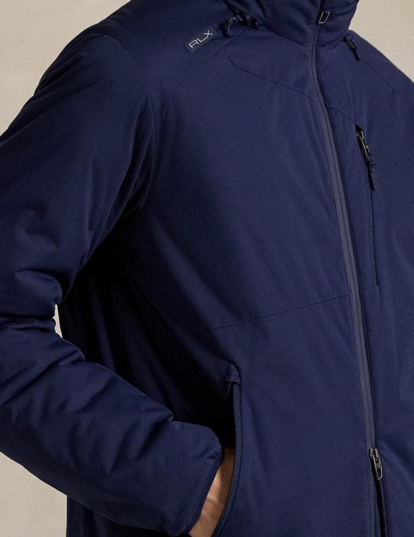 RLX ポロゴルフ インターロックフーデッドジャケット 中綿 サイズXS 新品