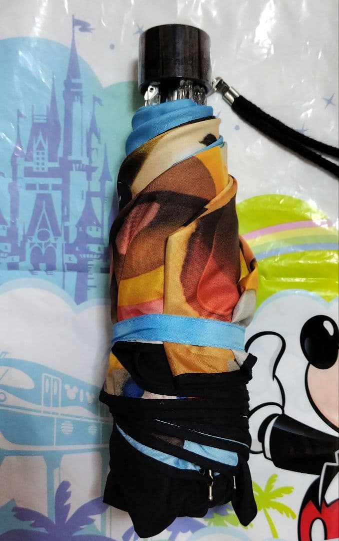 ディズニーリゾート　ミッキーアンドフレンズ　実写　旧フェイス　傘