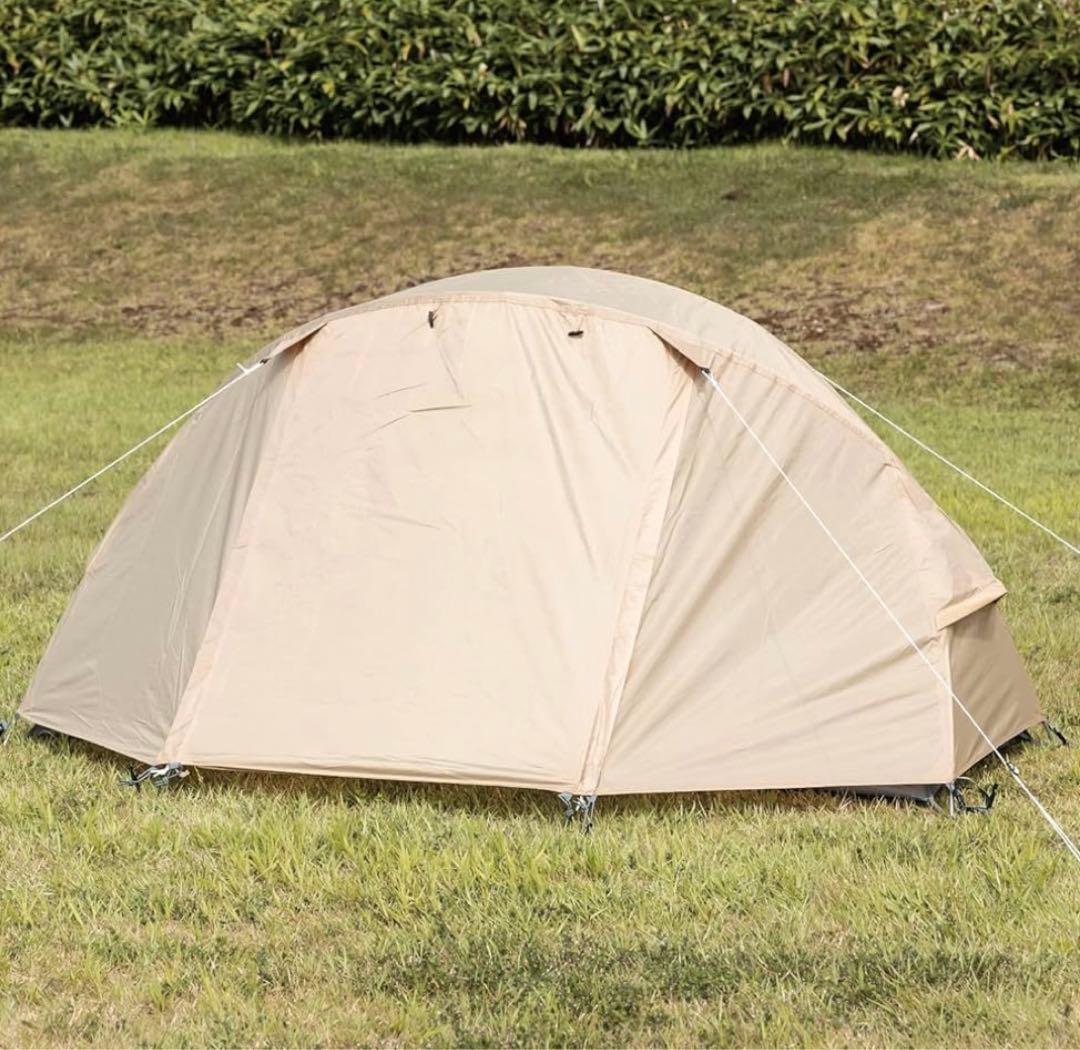 BANDOK ソロドームテント+ミニヘキサゴンタープ　ベージュ