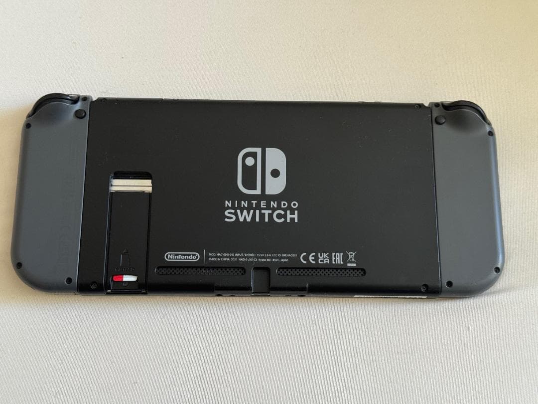 ニンテンドー　スイッチ本体　グレー　一式セット（箱はスイッチ２） 即日発送