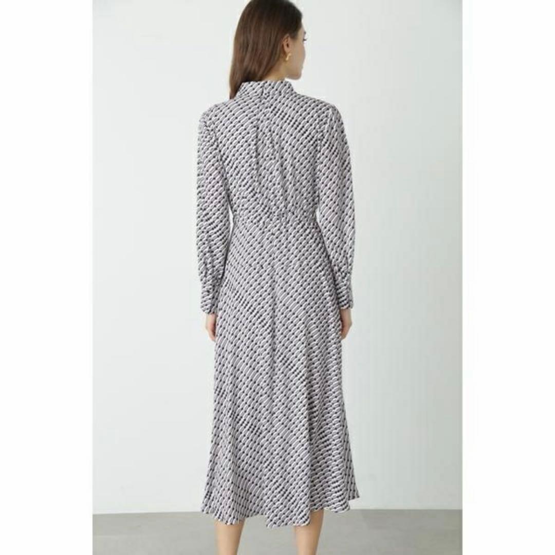 PINKY&DIANNE スクエアドットバイアスプリントワンピース 38 完売品