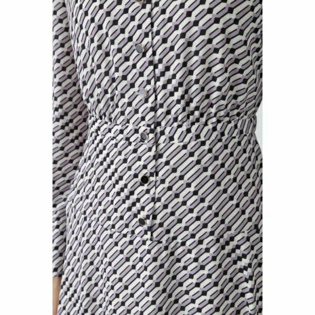 PINKY&DIANNE スクエアドットバイアスプリントワンピース 38 完売品