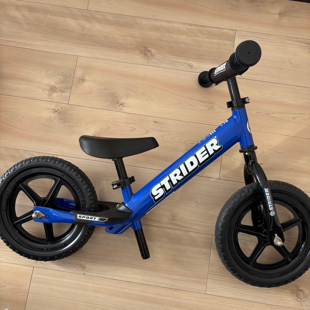 STRIDER バランスバイク 12インチ 青　スポーツ
