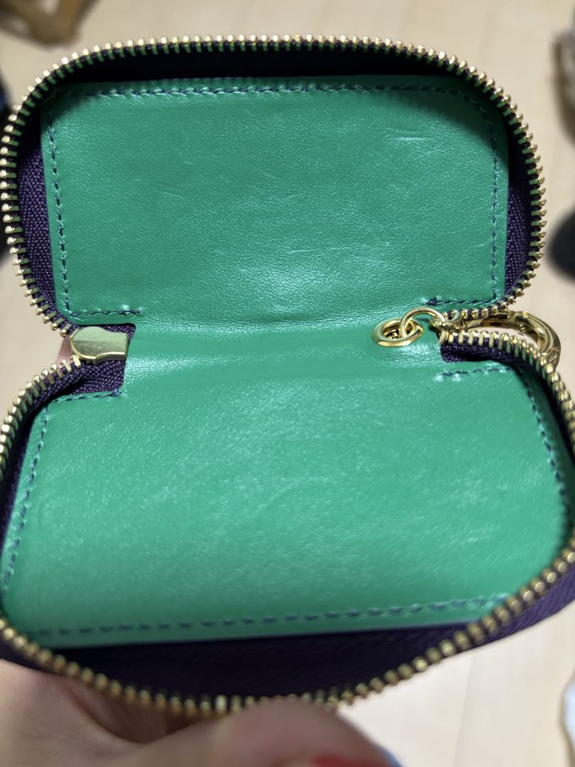 sacai/バイカラーキーケース