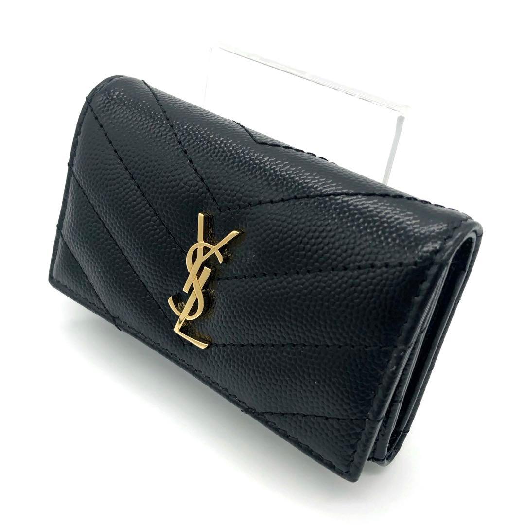 現行·未使用✨サンローラン レザー　4連キーケース