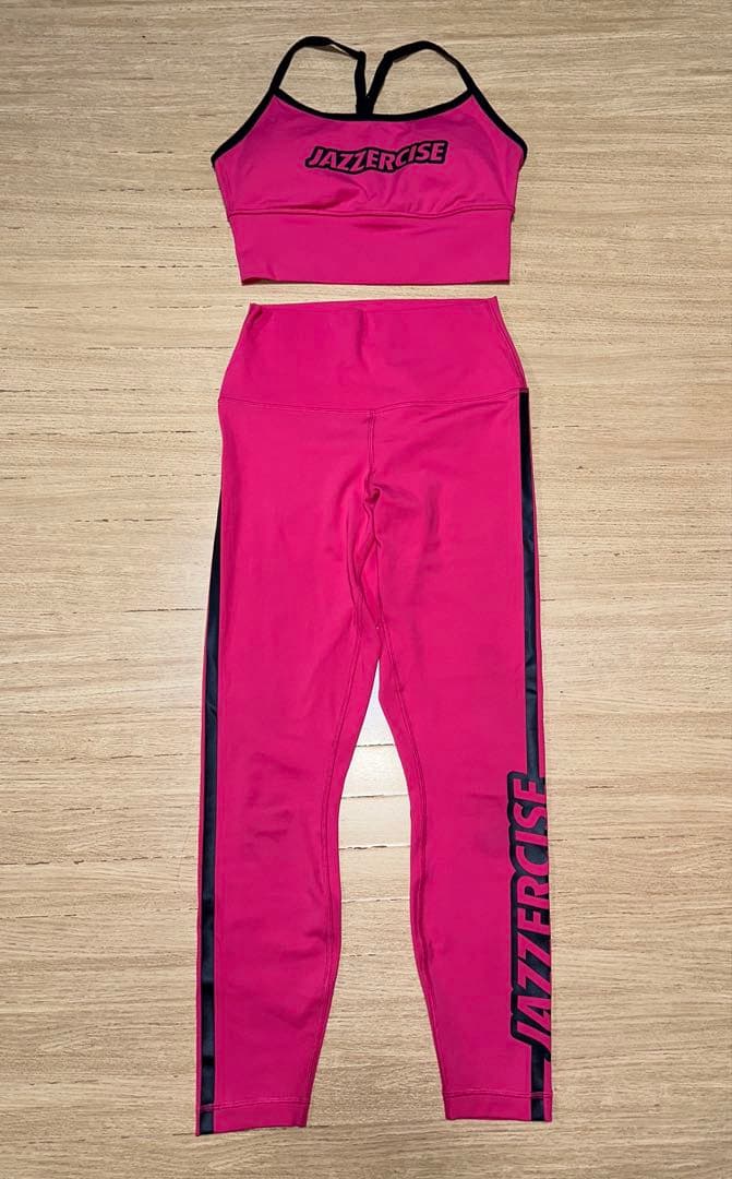 JAZZERCISE ピンク 上下セット　S